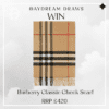 Burberry Check Scarf new