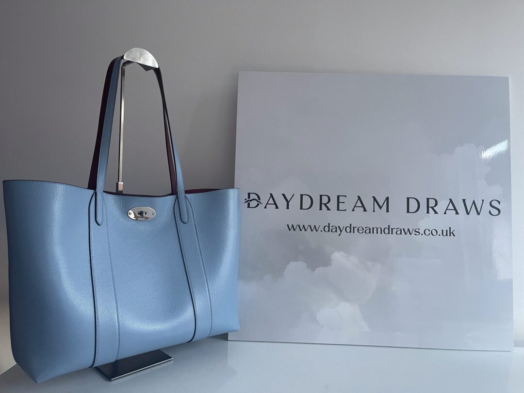 Mulberry Slate Blue Bayswater Tote (RRP £850) - Image 2