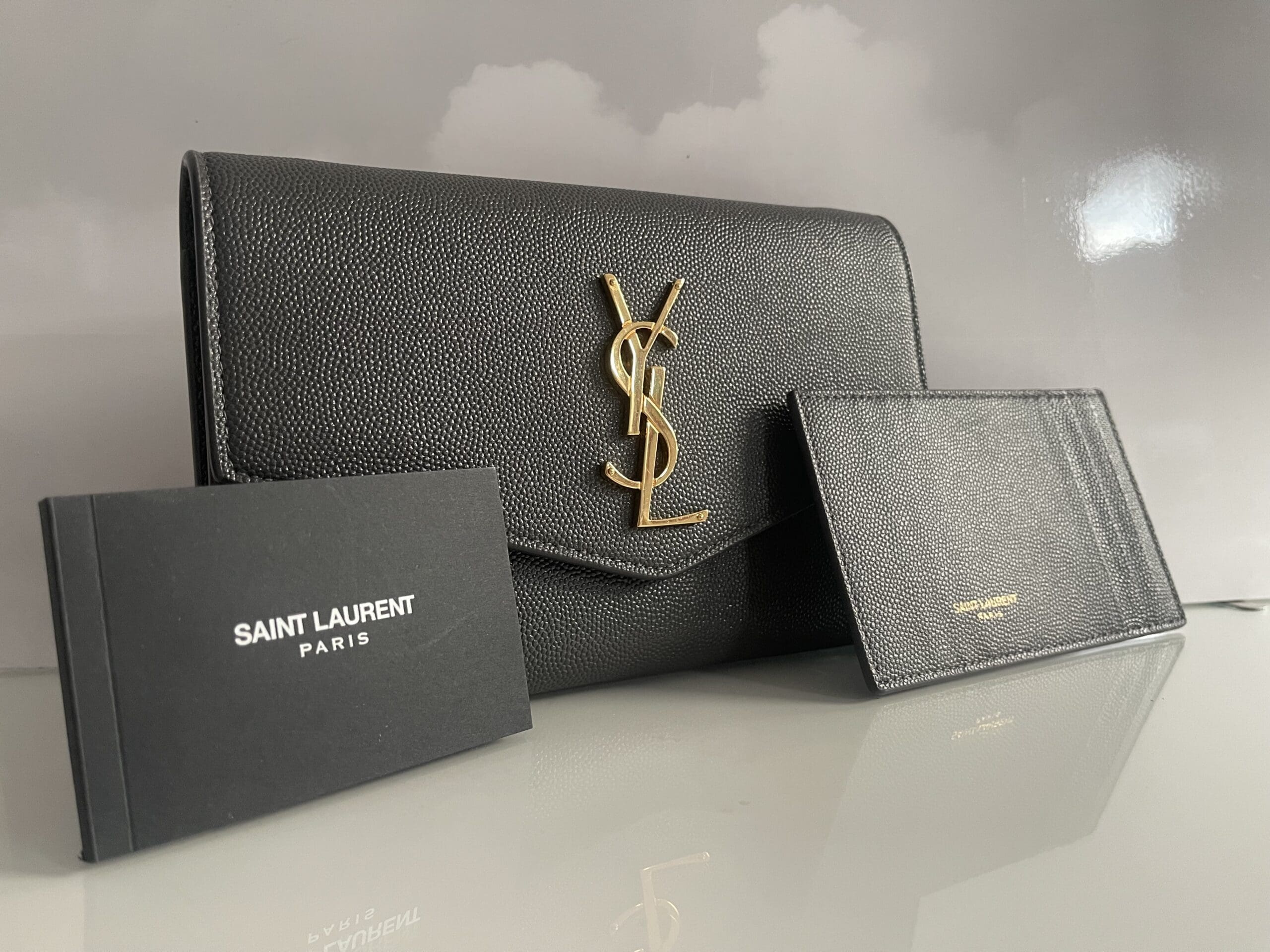 Ysl wallet on chain uk new arrivals