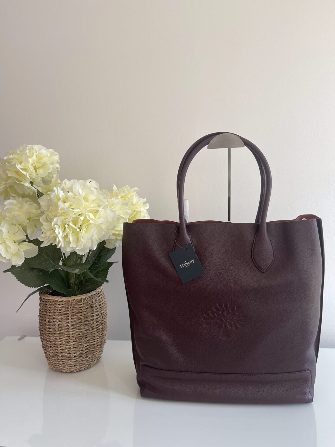 Mulberry Oxblood Blossom Tote (RRP £550)