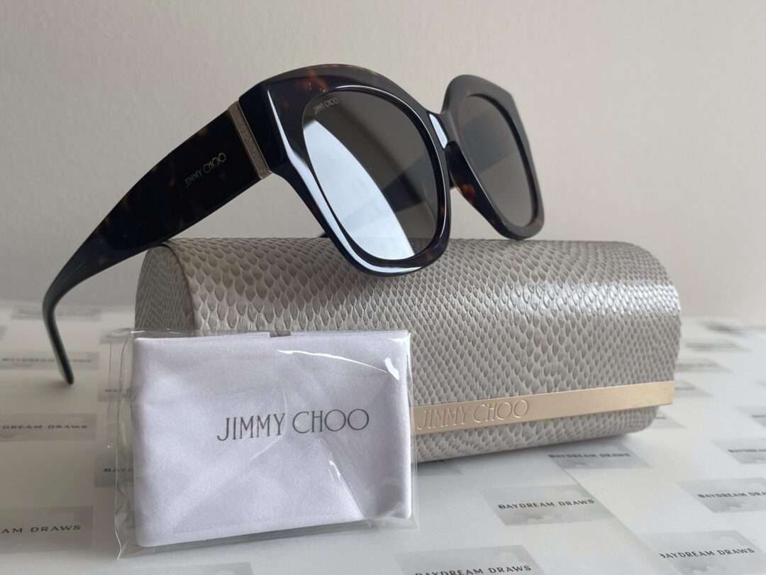 JIMMY CHOO Brown Leela Oversized Sunglasses (£295) *PLUS INSTANT WINS*
