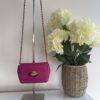 Mulberry Pink Mini Lily with Gold Hardware