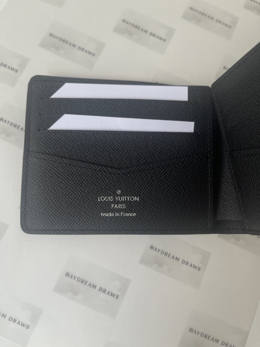 MENS LOUIS VUITTON ECLIPSE MONOGRAM WALLET (RRP £360) - Image 3