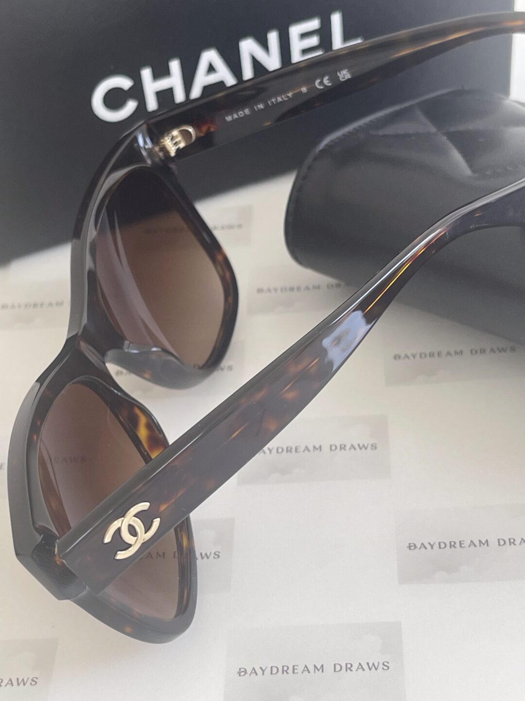 Chanel Brown Tortoise Shell Sunglasses (RRP £630)