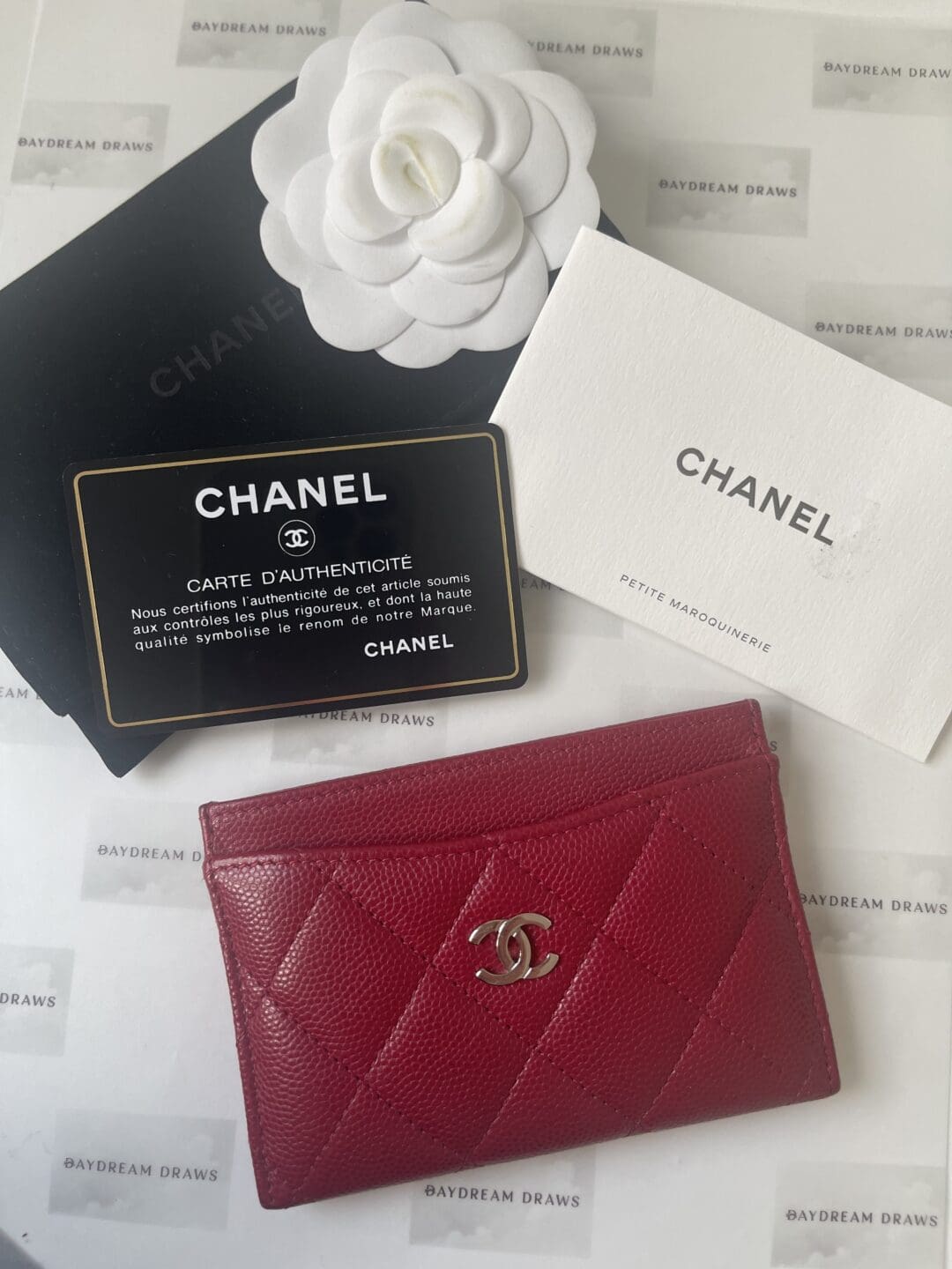 WIN CHANEL CARD HOLDER PINK CAVIAR RRP £420 - Image 3