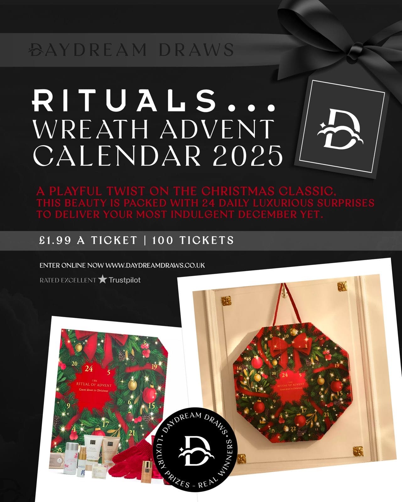 win rituals wreath advent 2025