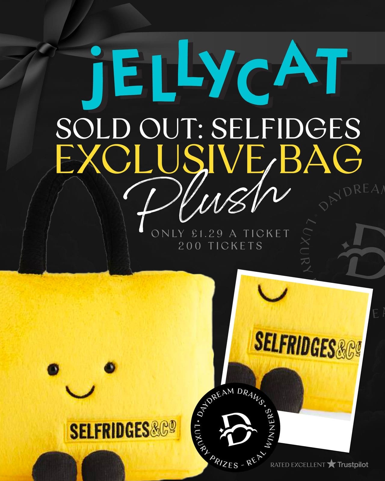 Jellycat Sefridges Exclusive
