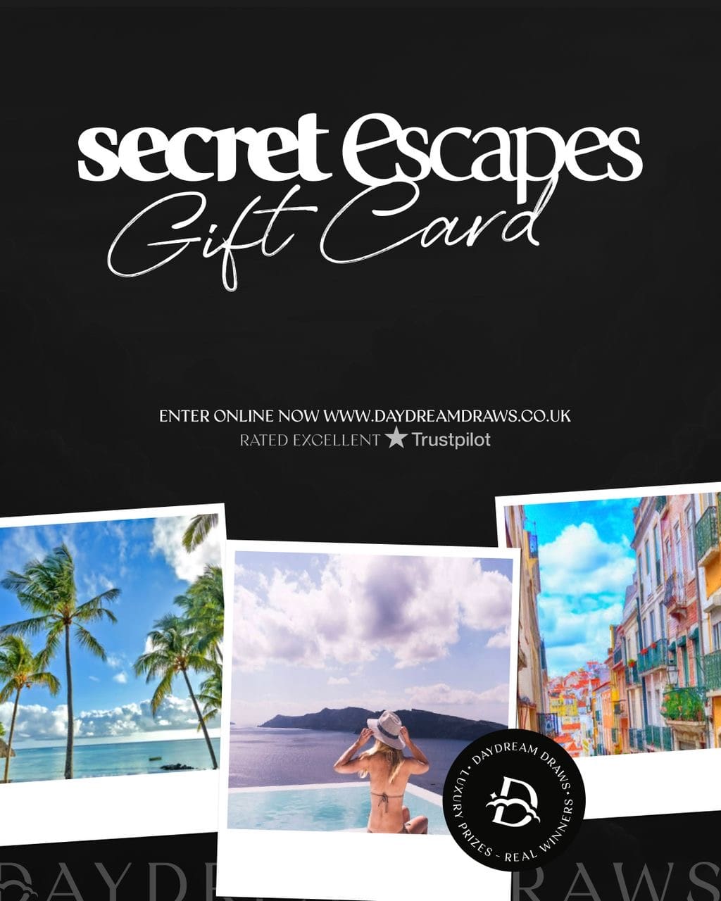 secret escapes gift voucher for 250